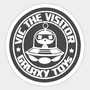 Vic the Visitor Galaxy Toys Sticker